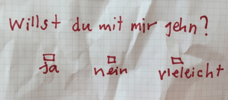 Ich bin verliebt in der falsches Kunde