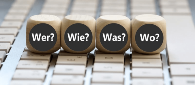 Wer fragt der lenkt, was der andere denkt